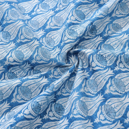 Men's Hawaiian Shirt Vintage Flowers Print Cotton Button-down