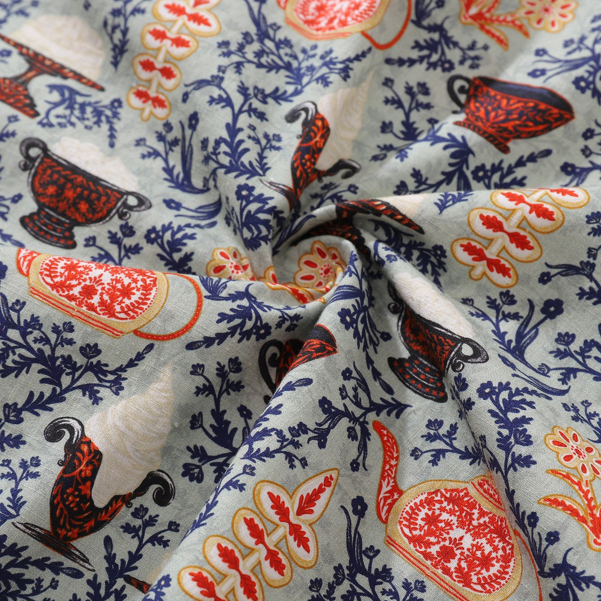 Hawaiian Shirt For Cookies and Semla Fika By Wipada Kulenkampff Shirt Camp Collar 100% Cotton