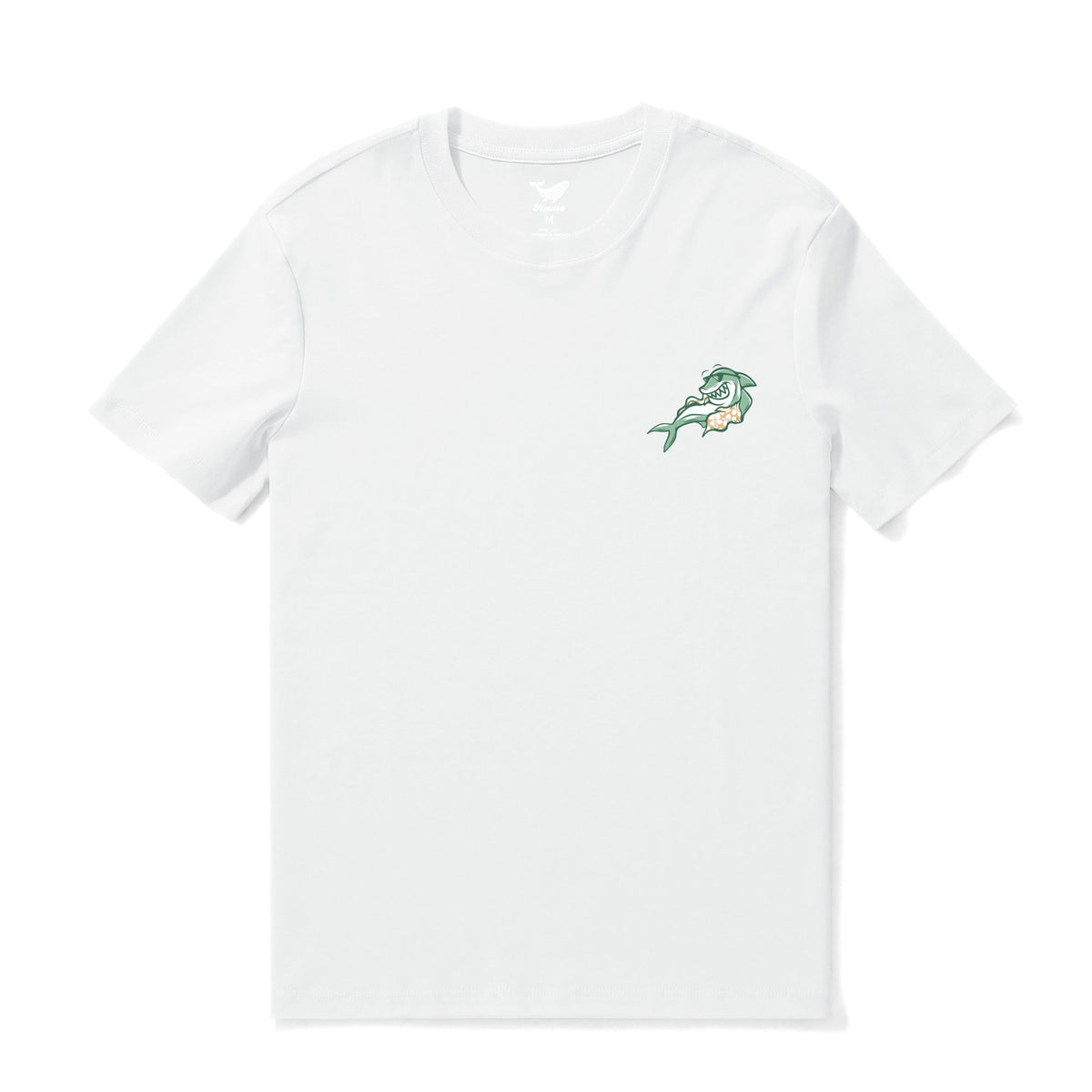 Hawaiian Tee For Men Do not Disturb By Loindaflow Tee Crew Neck 100% Cotton - WHITE